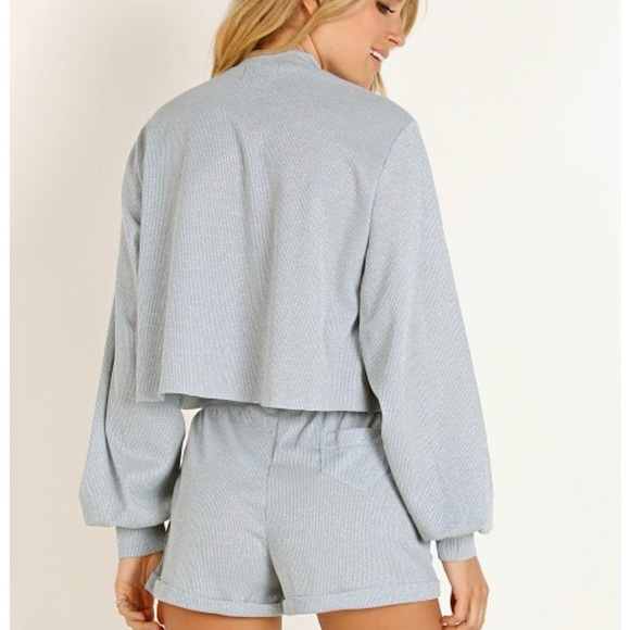 Beach Riot glitter Gray Lounge Set - Picture 3 of 7